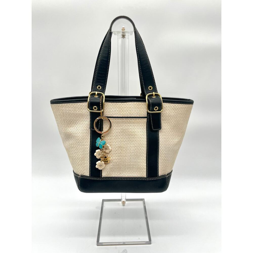 COACH Bag Charm, Cascading Butterfly, Bee, Flowers - Picture 7 of 8